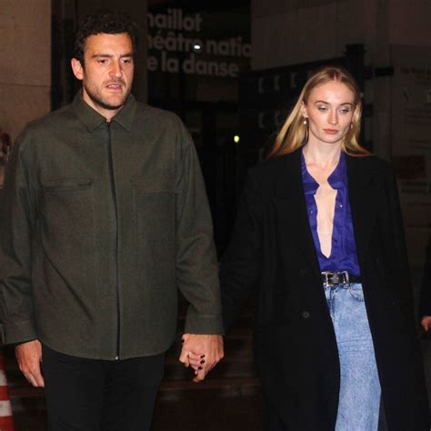 Sophie Turner Goes Braless for Date Night in Paris